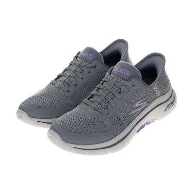 (W) Skechers GOwalk Arch Fit 2.0 Walking Shoes Gray Ash