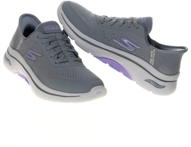 (W) Skechers GOwalk Arch Fit 2.0 Kasut Jalan Kelabu Ash 125319GYLV Lookbook (W) Skechers GOwalk Arch Fit 2.0 Kasut Jalan Kelabu Ash 125319GYLV