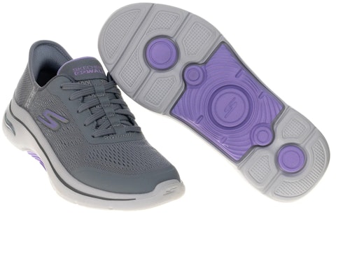 (Women) Skechers GOwalk Arch Fit 2.0 Walking Shoes Gray Ash 125319GYLV Purchase (Women) Skechers GOwalk Arch Fit 2.0 Walking Shoes Gray Ash 125319GYLV