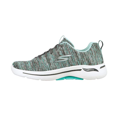 (W) Skechers Gowalk Arch Fit 'Green Grey'