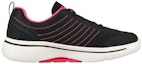 Order (W) Skechers Gowalk Arch Fit-True Vision Hitam/Merah Jambu 124484-BKPK