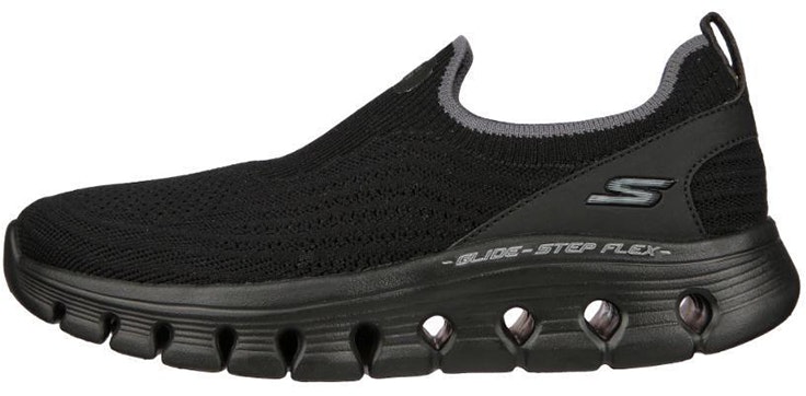women-skechers-go-walk-glide-step-flex-black-124809-bbk