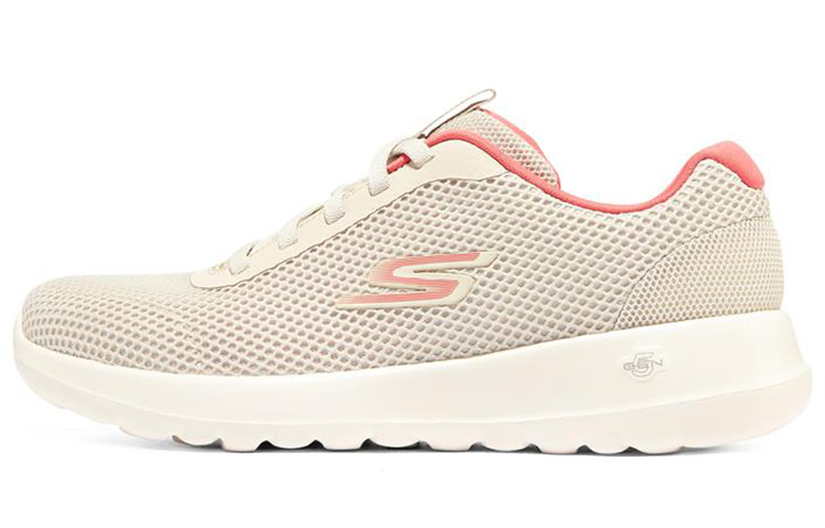 (Women) Skechers GOwalk Joy Light Motion 'Off White Pink' 124707-OFPK