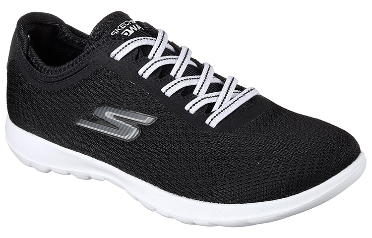 Lookbook (Women) Skechers Gowalk Lite - Impulse 'Black White' 15350-BKW