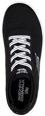 (Women) Skechers Gowalk Lite - Impulse 'Black White' 15350-BKW Shop (Women) Skechers Gowalk Lite - Impulse 'Black White' 15350-BKW