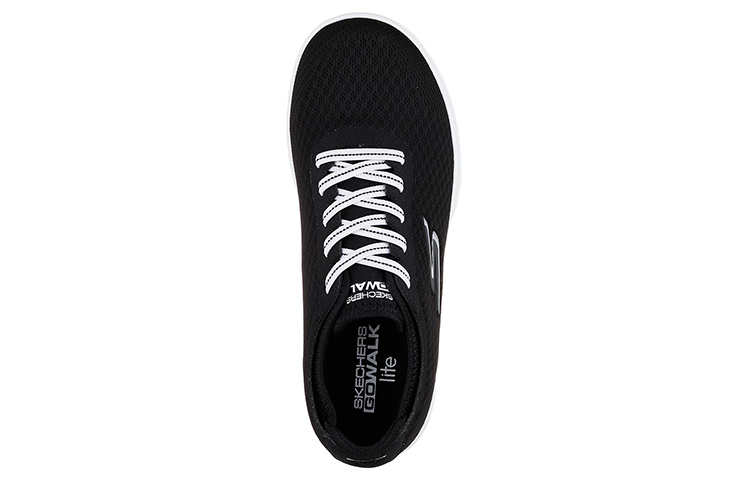 Shop (Women) Skechers Gowalk Lite - Impulse 'Black White' 15350-BKW