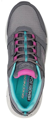 (Women) Skechers Gowalk Outdoors - River Path 'Grey Pink Blue' 124428-GYMT Shop (Women) Skechers Gowalk Outdoors - River Path 'Grey Pink Blue' 124428-GYMT