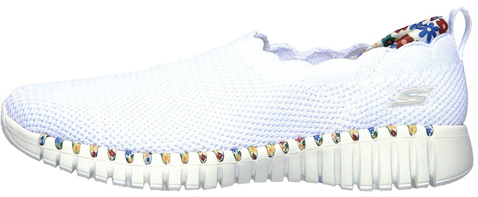 (Women) Skechers GOwalk Smart 'Breathable Slip-on Casual White' 124304-WMLT Buy (Women) Skechers GOwalk Smart 'Breathable Slip-on Casual White' 124304-WMLT