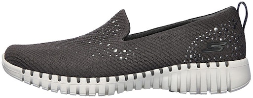 (Women) Skechers GOwalk Smart 'Trendy Casual Grey' 124298-CHAR (Women) Skechers GOwalk Smart 'Trendy Casual Grey' 124298-CHAR