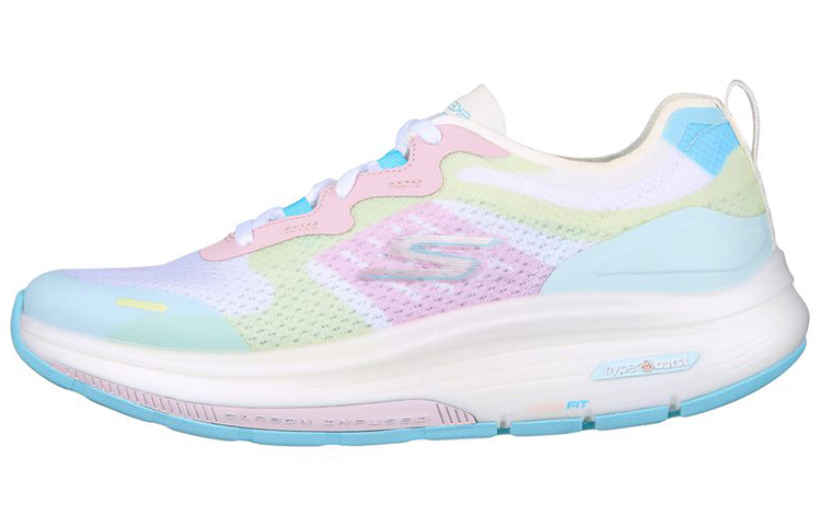 (Women) Skechers Gowalk Workout Walker 'White Multicolor' 124939-WMLT