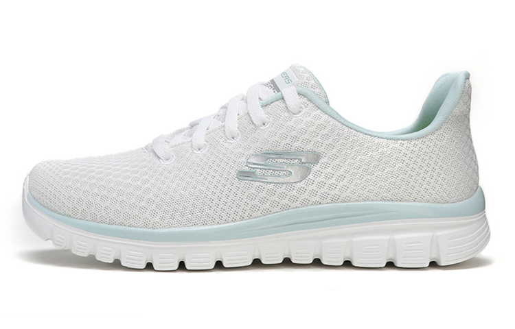 (Women) Skechers Graceful 2.0 'White Light Green' 88888267-WAQ