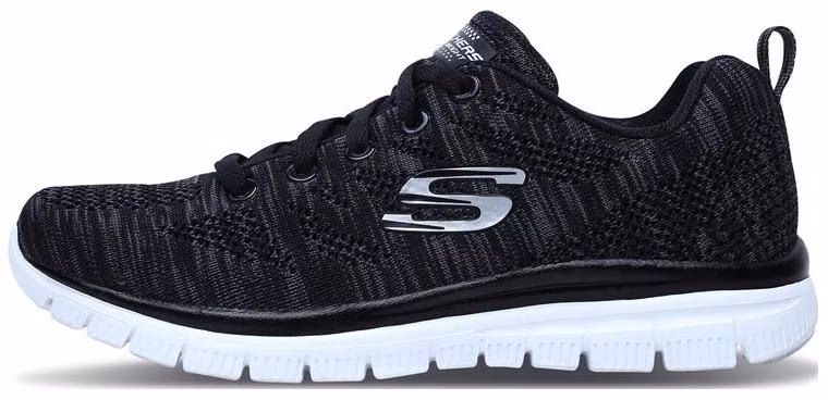 women-skechers-graceful-black-white-88888052-bkw