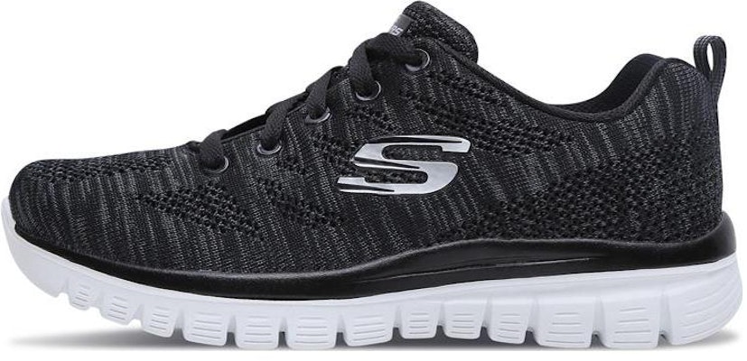(Women) Skechers Graceful 'Black White' 88888071-BKW Buy (Women) Skechers Graceful 'Black White' 88888071-BKW