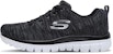 (W) Skechers Graceful 'Hitam Putih' 88888071-BKW