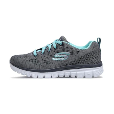 (W) Skechers Graceful 'Grey Low-Top'