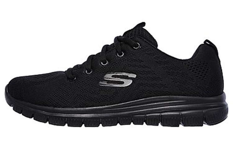 (Women) Skechers Graceful Get Connected 'All Black' 12615-BBK