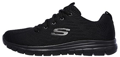 (Women) Skechers Graceful Get Connected 'All Black' 12615-BBK (Women) Skechers Graceful Get Connected 'All Black' 12615-BBK