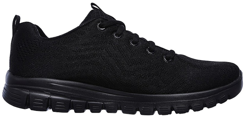 (Women) Skechers Graceful Get Connected 'All Black' 12615-BBK Order (Women) Skechers Graceful Get Connected 'All Black' 12615-BBK