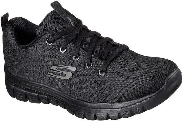 (W) Skechers Graceful Get Connected 'Todo Negro' 12615-BBK Lookbook (W) Skechers Graceful Get Connected 'Todo Negro' 12615-BBK