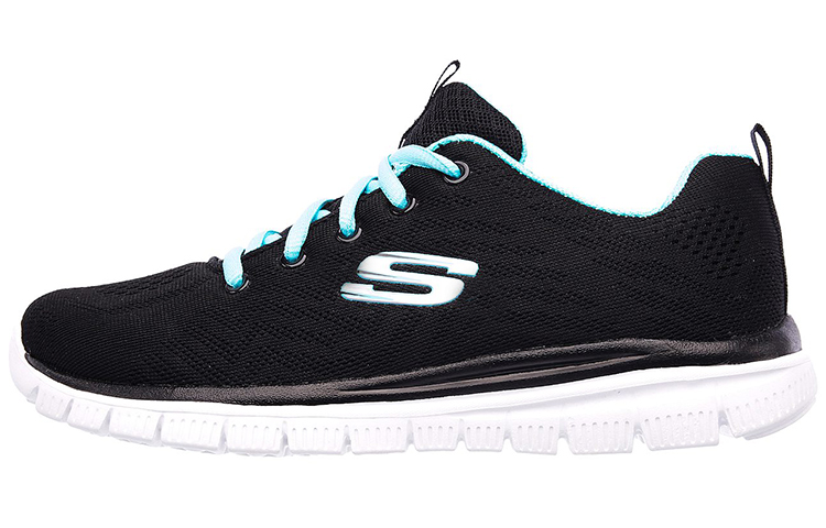 Buy (W) Skechers Graceful Get Connected 'Hitam Biru' 12615-BKTQ