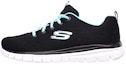 Buy (W) Skechers Graceful Get Connected 'Hitam Biru' 12615-BKTQ