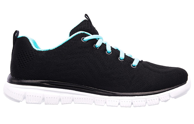 Order (W) Skechers Graceful Get Connected 'Hitam Biru' 12615-BKTQ