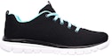 Order (W) Skechers Graceful Get Connected 'Hitam Biru' 12615-BKTQ