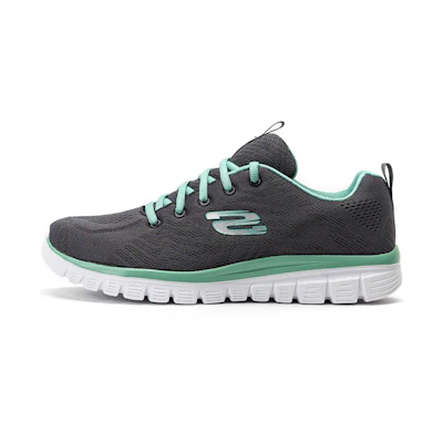 (W) Skechers Graceful Get Connected 'Grey Green'