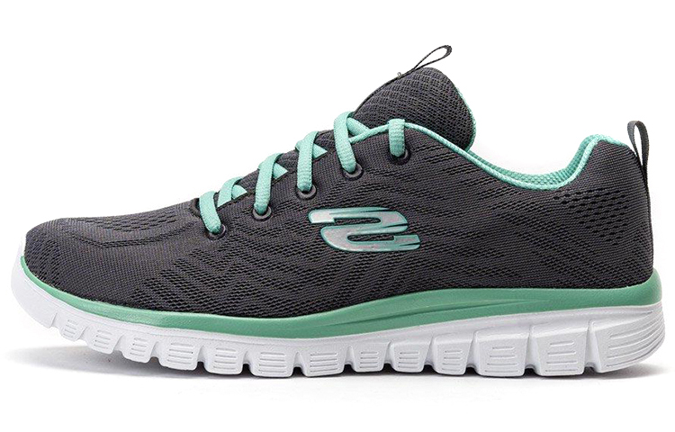 (Women) Skechers Graceful Get Connected 'Grey Green' 12615-CCGR