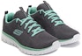Lookbook (W) Skechers Graceful Get Connected 'Kelabu Hijau' 12615-CCGR