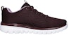 (W) Skechers Graceful Get Connected 'Merah Kasual Low-Top Bernafas' 12615-WINE