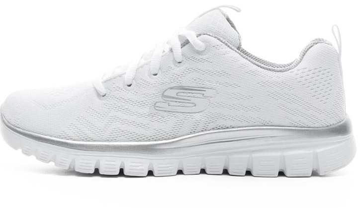 women-skechers-graceful-get-connected-white-silver-12615-wsl