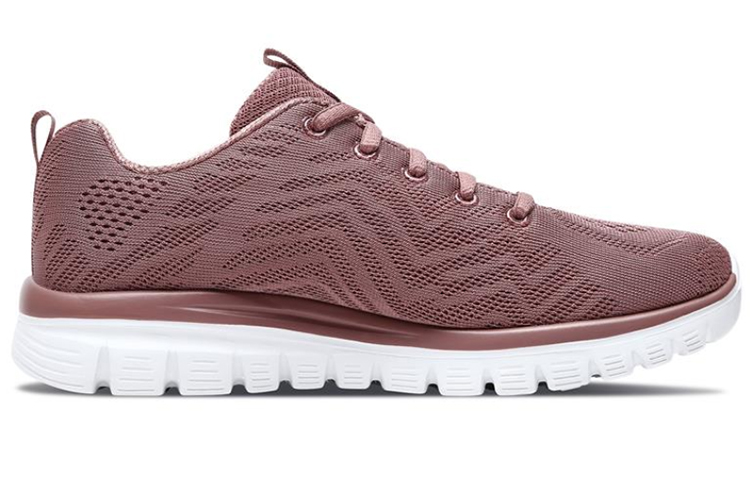Order (W) Baskets Skechers Graceful Get Connected Rose/Blanc 12615-MVE