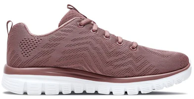Order (W) Skechers Graceful Get Connected Sepatu Sneakers Pink/Putih 12615-MVE