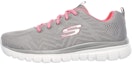 Buy (W) Skechers Graceful Low-Top Sneakers Kelabu 12615-GYCL
