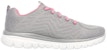 (W) Skechers Graceful Low-Top Sneakers Kelabu 12615-GYCL