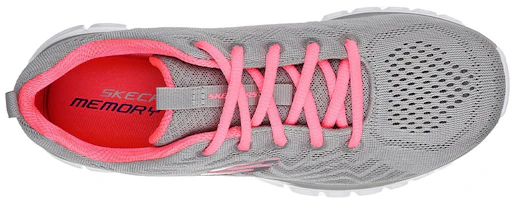 Shop (W) Skechers Graceful Sepatu Sneakers Low-Top Abu-Abu 12615-GYCL