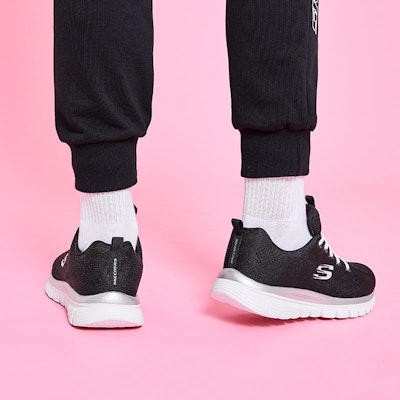 (W) 스케쳐스 그레이스풀 블랙 (Skechers Graceful Black) 12615-BKW Details for (W) 스케쳐스 그레이스풀 블랙 (Skechers Graceful Black) 12615-BKW