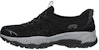 (W) Skechers Grand Peak 'Keselesaan Kasual Rendah Hitam' 180033-BKCC