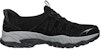 (W) Skechers Grand Peak 'Keselesaan Kasual Rendah Hitam' 180033-BKCC