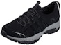 Lookbook (W) Skechers Grand Peak 'Keselesaan Kasual Rendah Hitam' 180033-BKCC