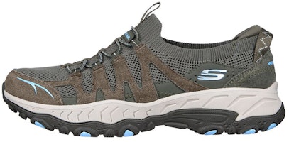 (Women) Skechers Grand Peak 'Green Comfort Low-Top' 180033-OLV (Women) Skechers Grand Peak 'Green Comfort Low-Top' 180033-OLV