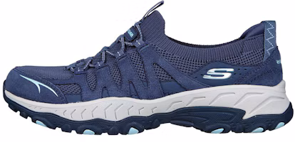 (Women) Skechers Grand Peak 'Low-Top Comfort Sport Casual Blue' 180033-NVY (Women) Skechers Grand Peak 'Low-Top Comfort Sport Casual Blue' 180033-NVY