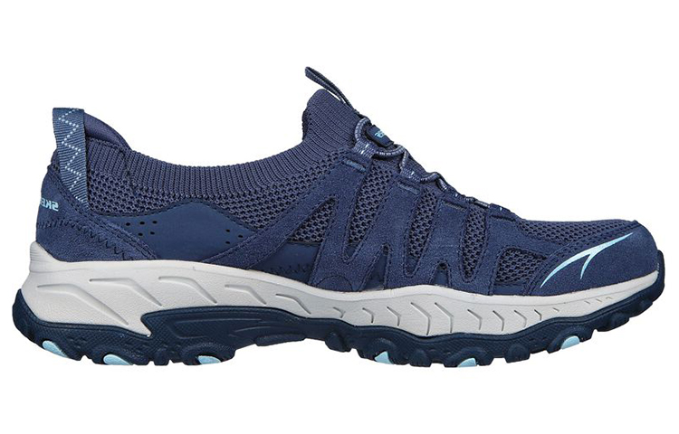 Order (W) Skechers Grand Peak ''Baskets Basses Confort Sport Décontracté Bleu'' 180033-NVY