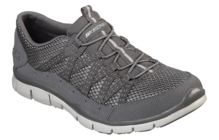 Lookbook (W) Skechers Gratis-Strolling 'Abu-abu Arang' 22823-CCL