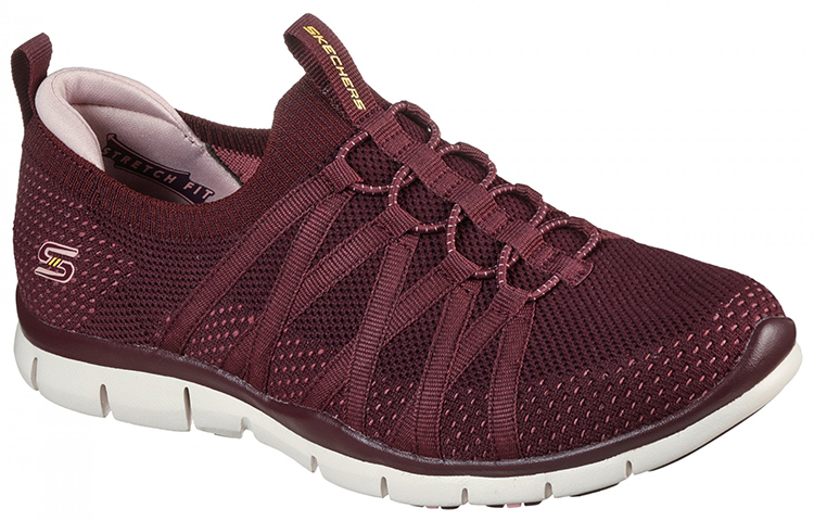 Lookbook (W) Skechers Gratis - Chic Newness ''Bordeaux'' 104152-PLUM