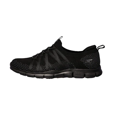 (W) Skechers Gratis 'Chic Newness Black'