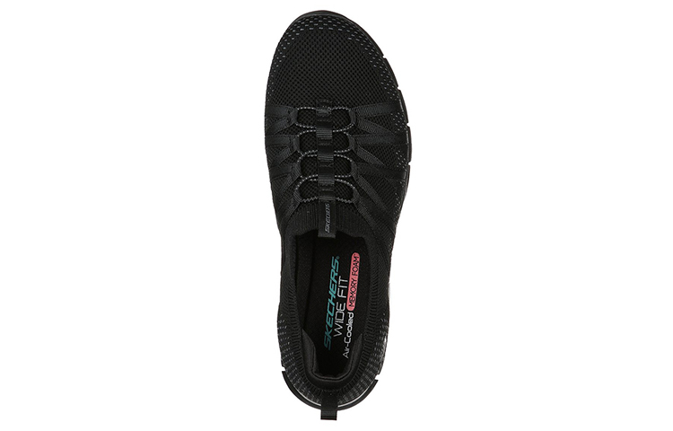 Shop (W) Skechers Gratis ''Chic Newness Schwarz'' 104152-BBK