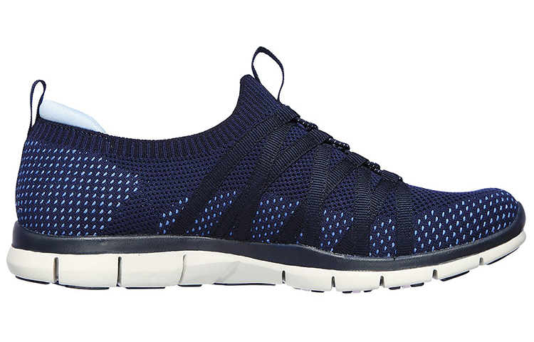 Order (W) Skechers Gratis ''Chic Newness Blauw'' 104152-NVY