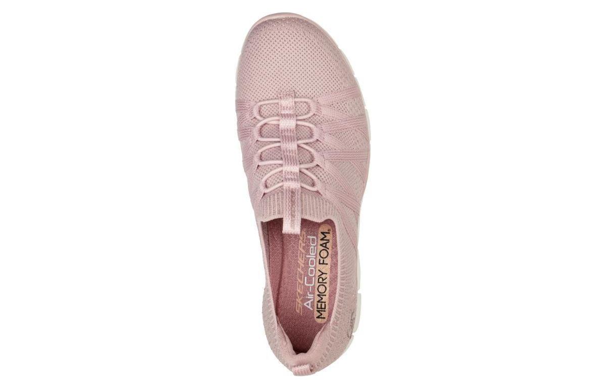 Shop Skechers Gratis Sapphire 防滑透氣 低筒 運動休閒鞋 女款 粉色
